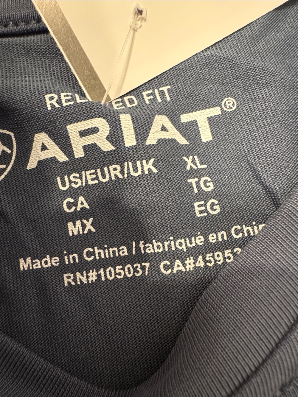Ariat Ruffle-Trim Tank Top - Slate - Picture 2 of 4